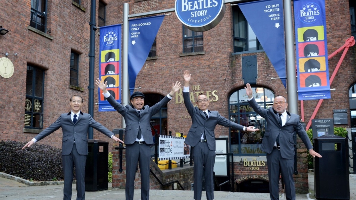 Japanese ‘Fab Four’ Visit The Beatles Story to Mark 50th Anniversary of Japanese Tour