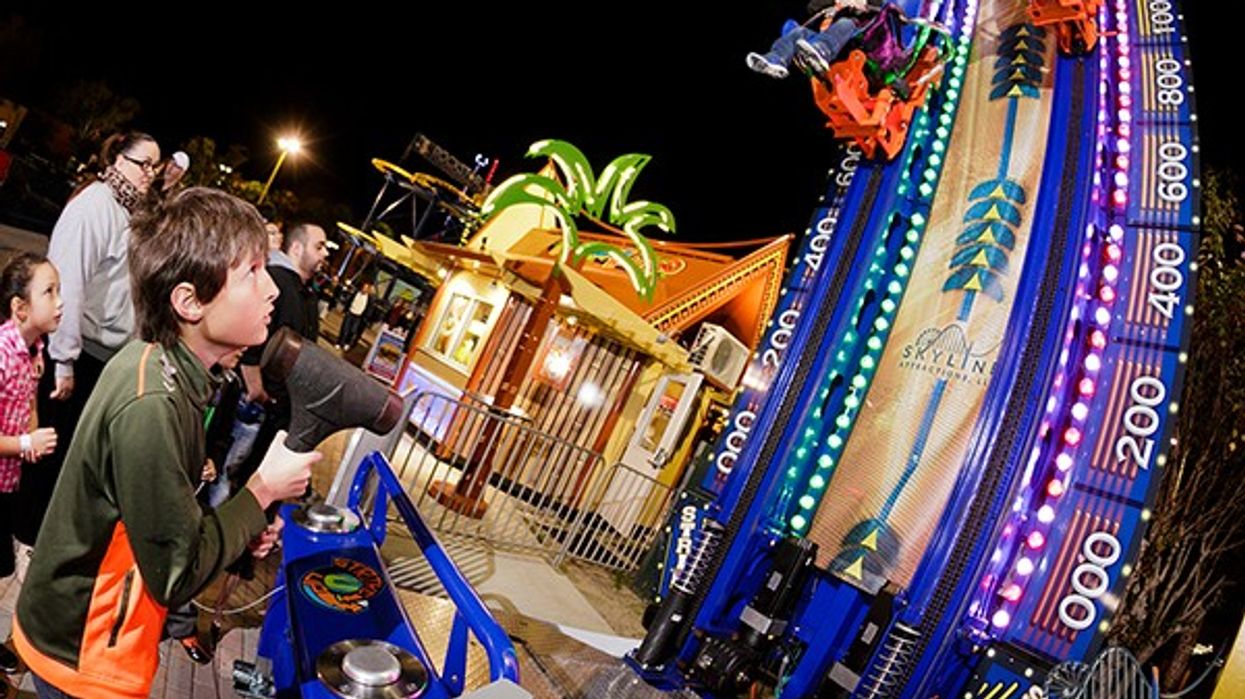 Ride Entertainment Showcase Credit Karma Branded Strike-U-Up™ Ride from Skyline Attractions
