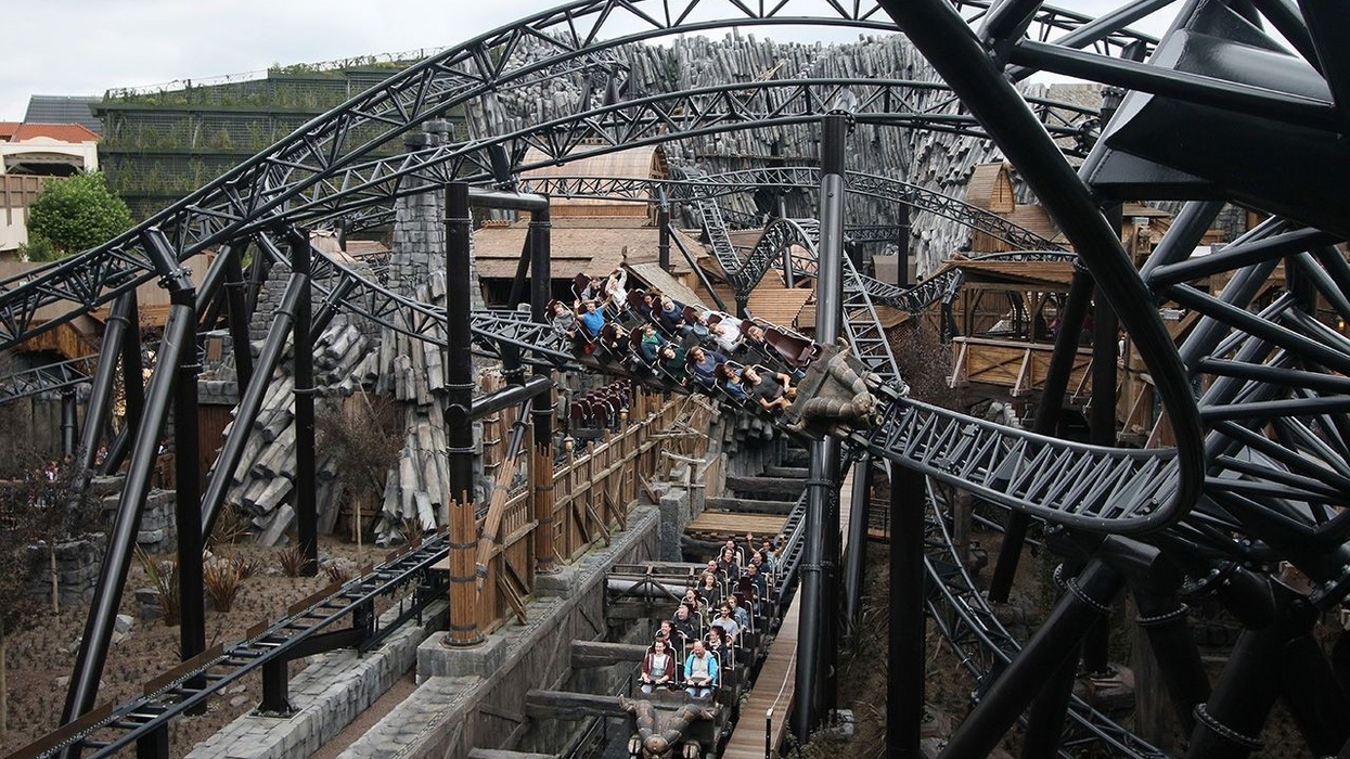 Intamin Supply Record Breaking TARON LSM Multi Launch Coaster to Phantasialand