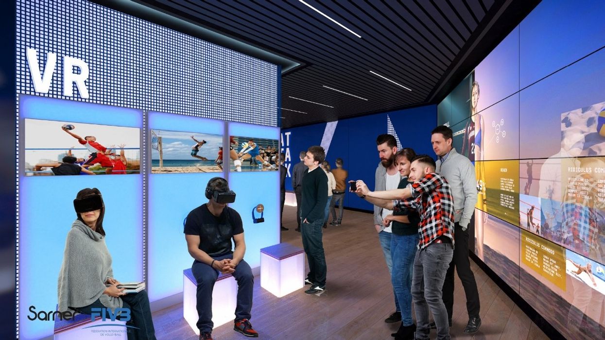 Sarner Creates Virtual Reality Volleyball Experience for Rio Olympics