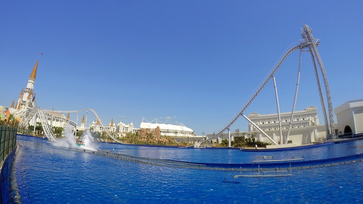 Intamin Supplies Water Coaster for Land of Legends Theme Park, Antalya