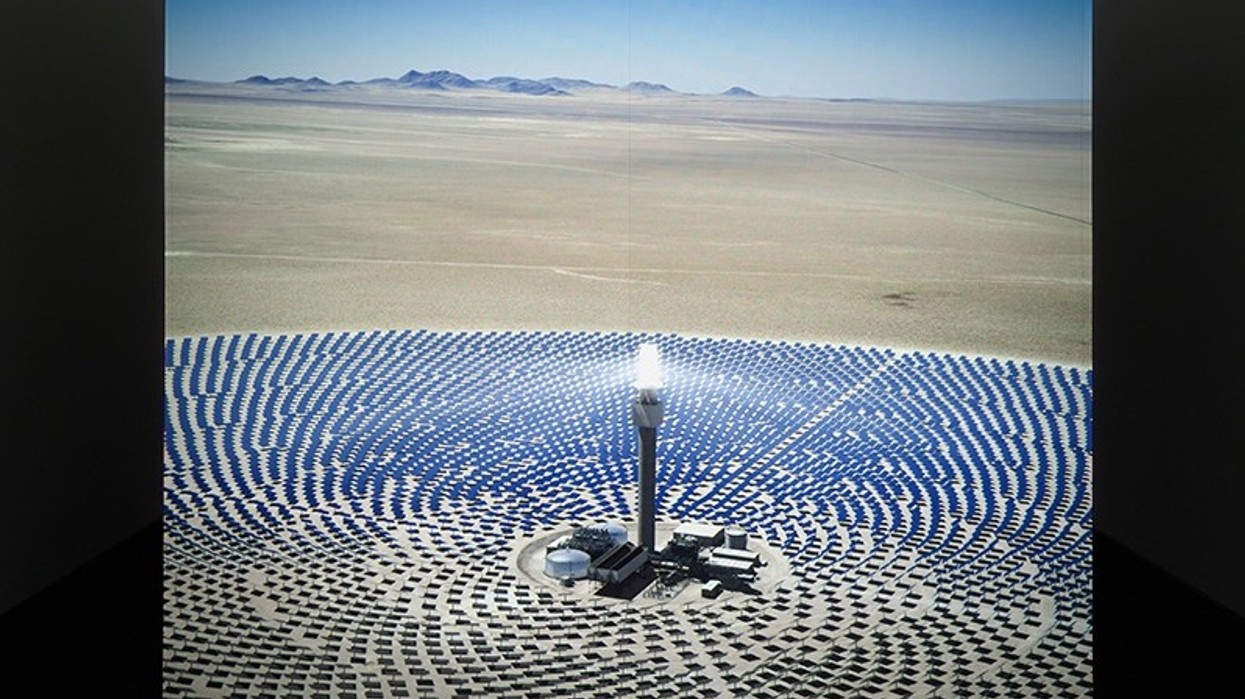 Christie Powers John Gerrard Art Exhibition at UCCA, China