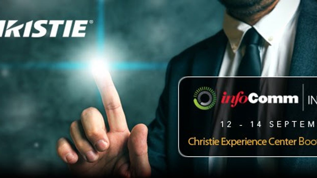 Christie Experience Center Showcases Visual Solutions at InfoComm India 2016