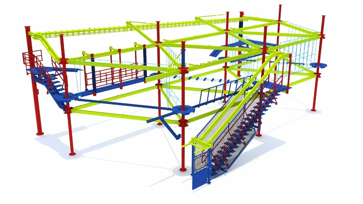 Ropes Courses Inc. to Supply Sky Trail® to Sports Force Parks at Cedar Point Sports Centre