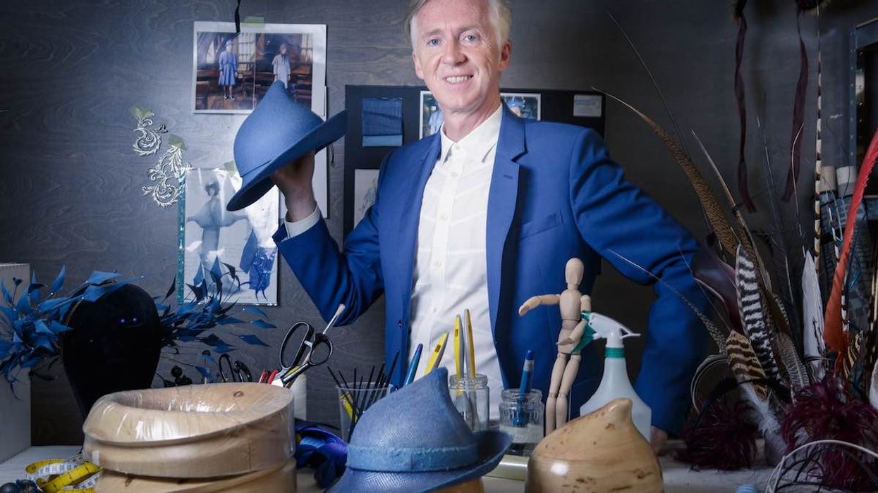 Hats off to Harry Potter as Philip Treacy OBE supports launch of new display
