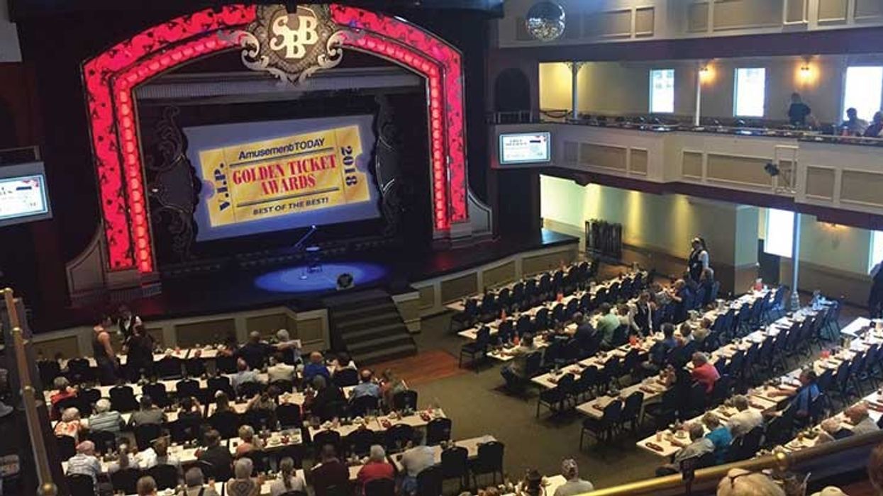 2018 Golden Ticket Award winners revealed