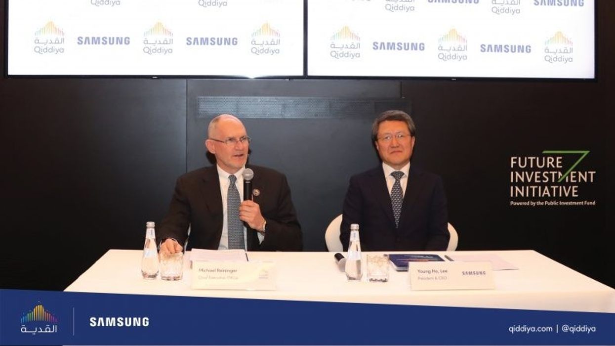 Qiddiya signs MoU with Samsung to collaborate on giga-project
