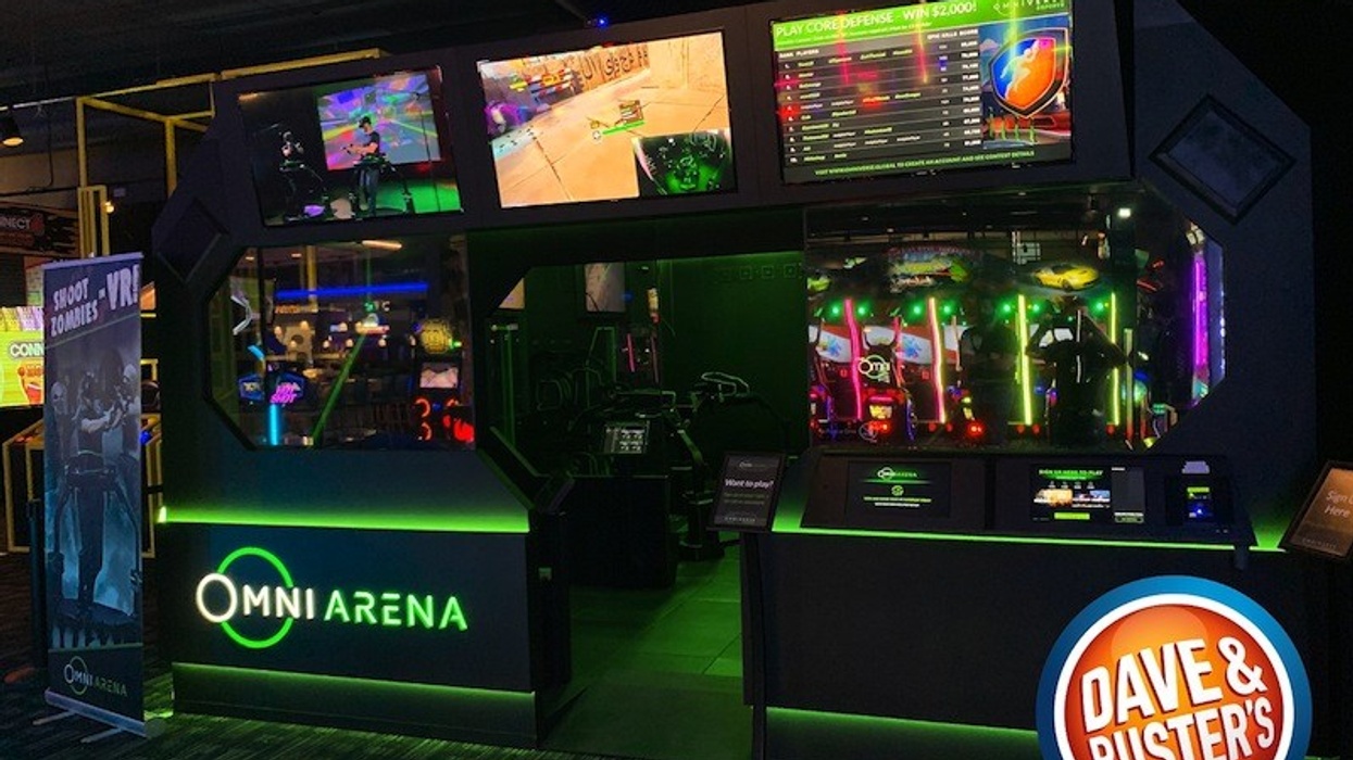 Dave & Buster's launches second Virtuix Omni Arena VR attraction in Texas
