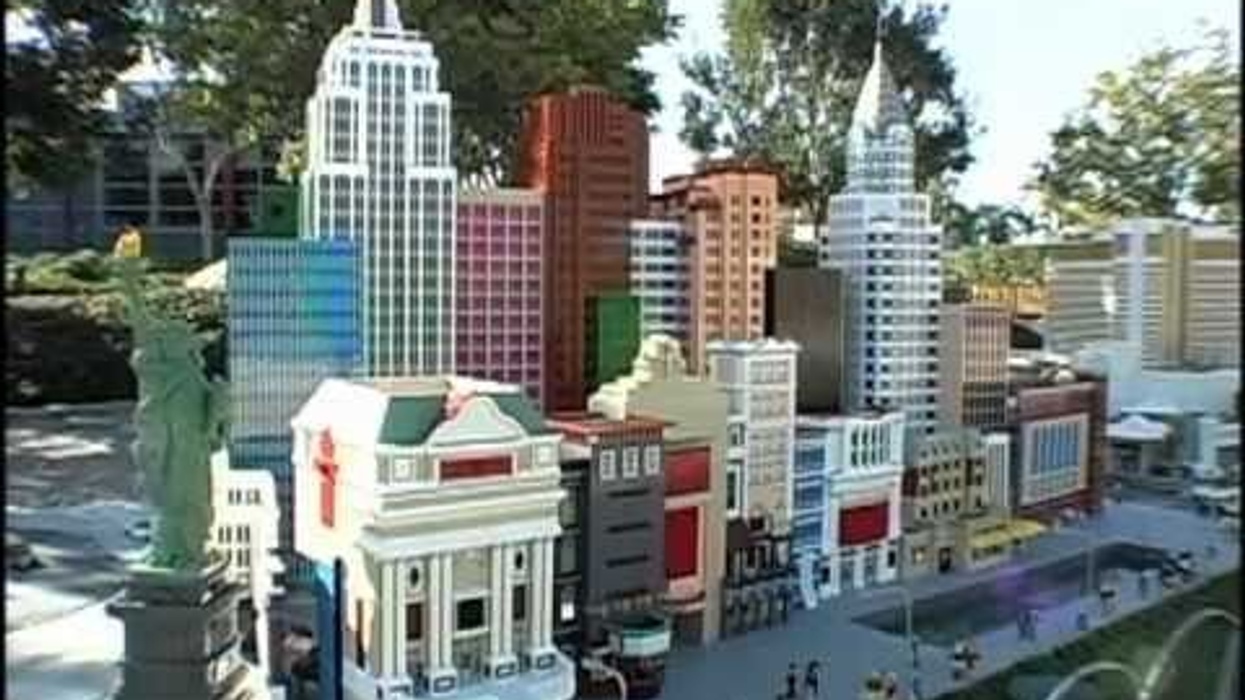 Legoland Florida construction tour