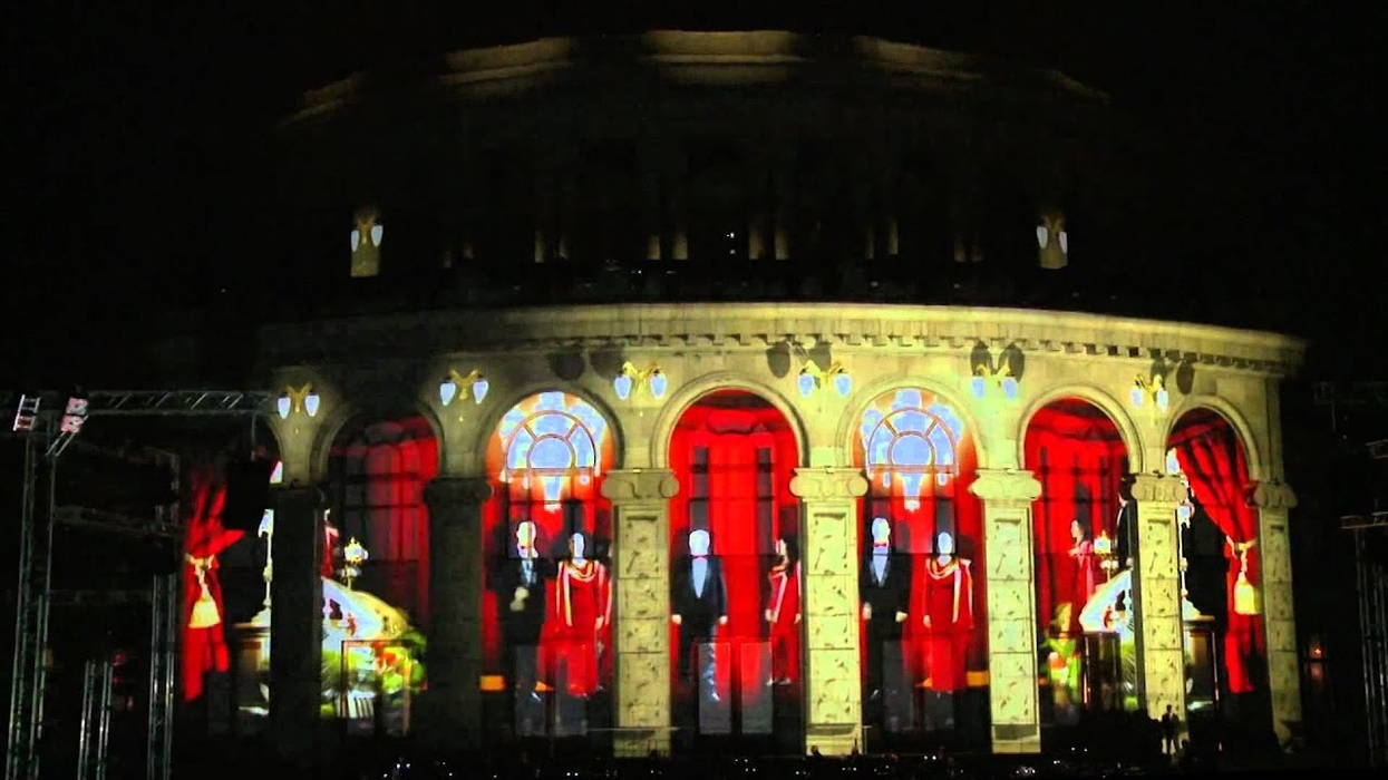 3D Projection Mapping at Opera