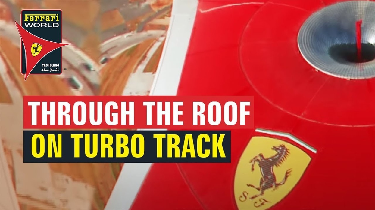 Ferrari World Abu Dhabi, the World's Largest Indoor Theme Park