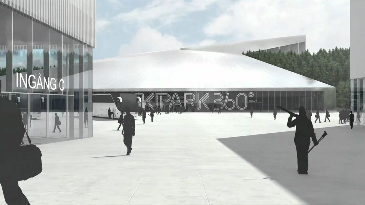 Sweden's Indoor Ski Park