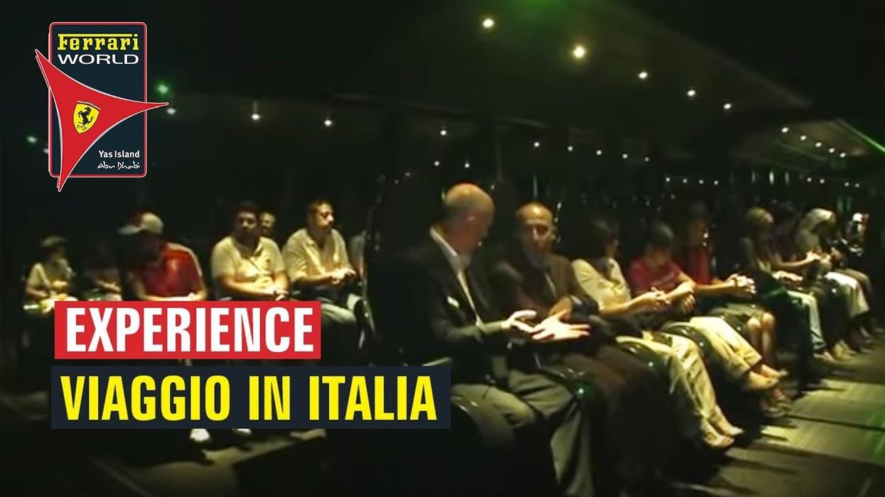 Experience Viaggio in Italia,  the latest attraction at Ferrari World Abu Dhabi