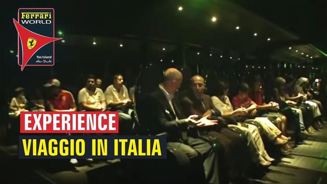 Experience Viaggio in Italia, the latest attraction at Ferrari World Abu Dhabi