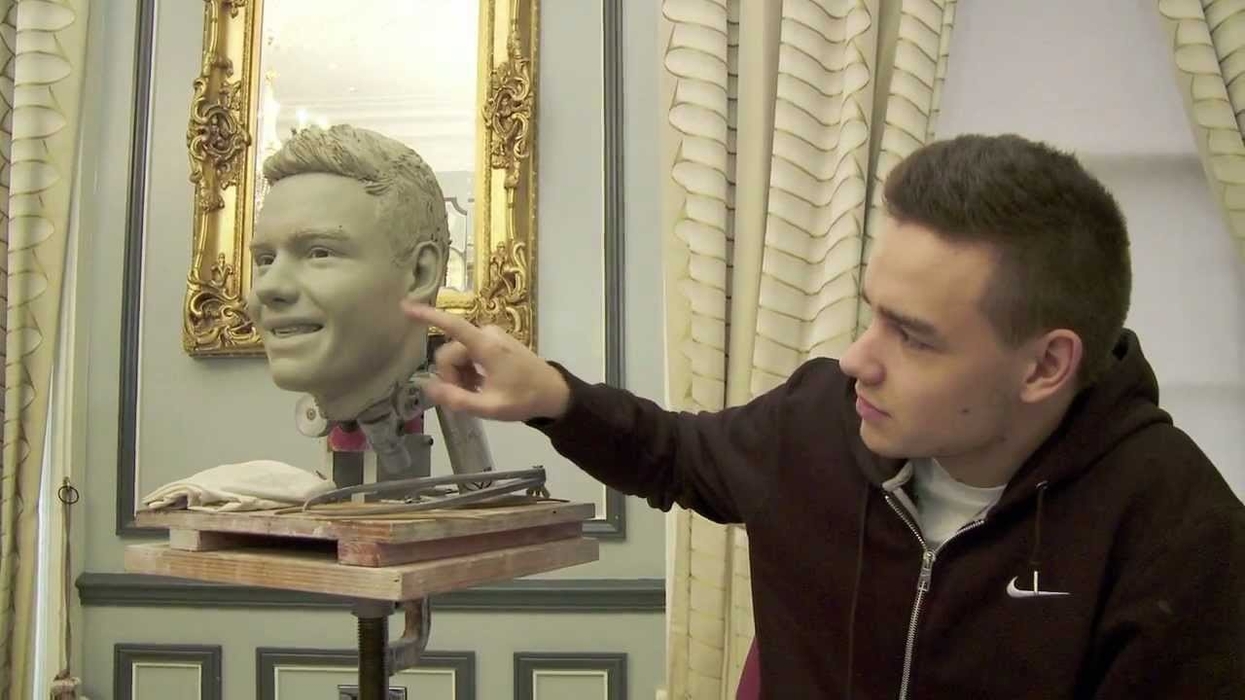 Sculpting Liam Payne from One Direction at Madame Tussauds London