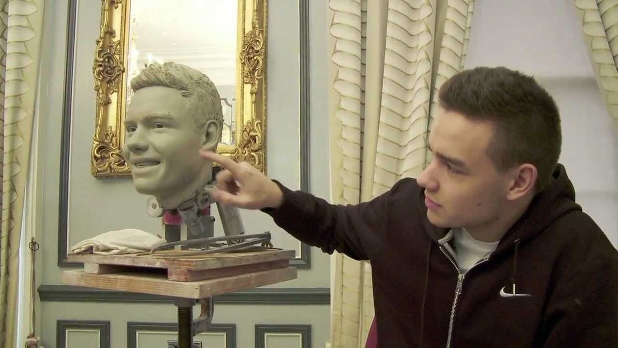 Sculpting Liam Payne from One Direction at Madame Tussauds London