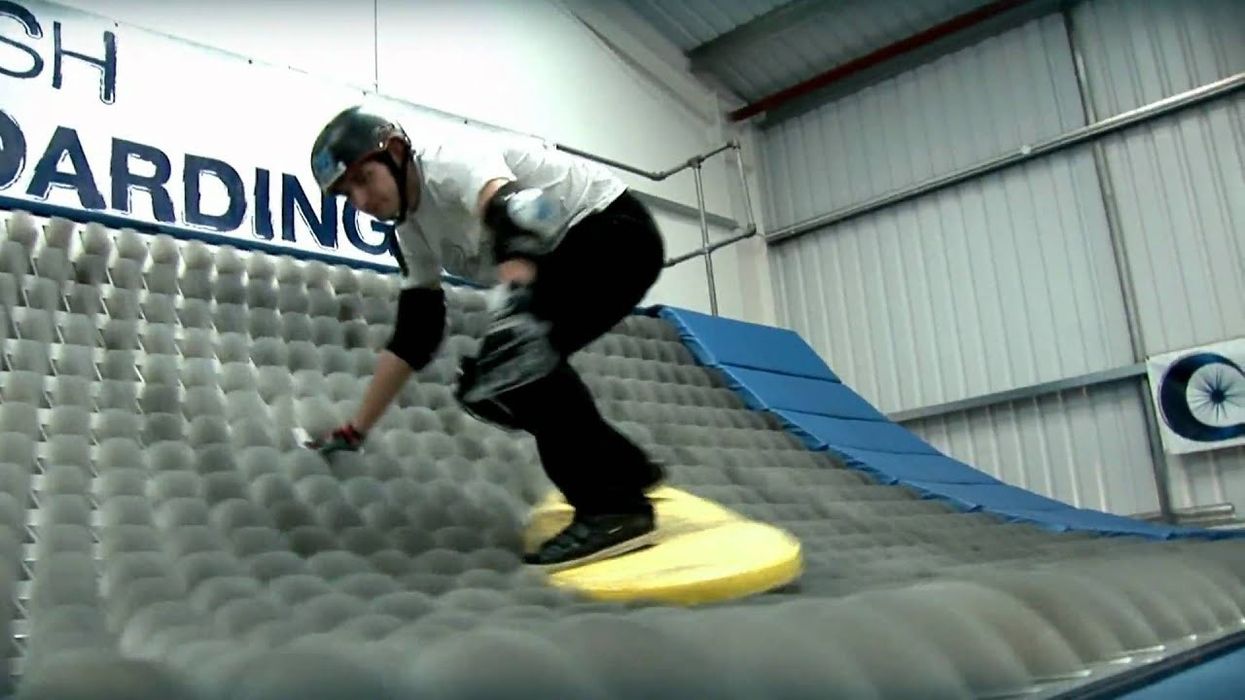 BrushBoarding with green screen technology