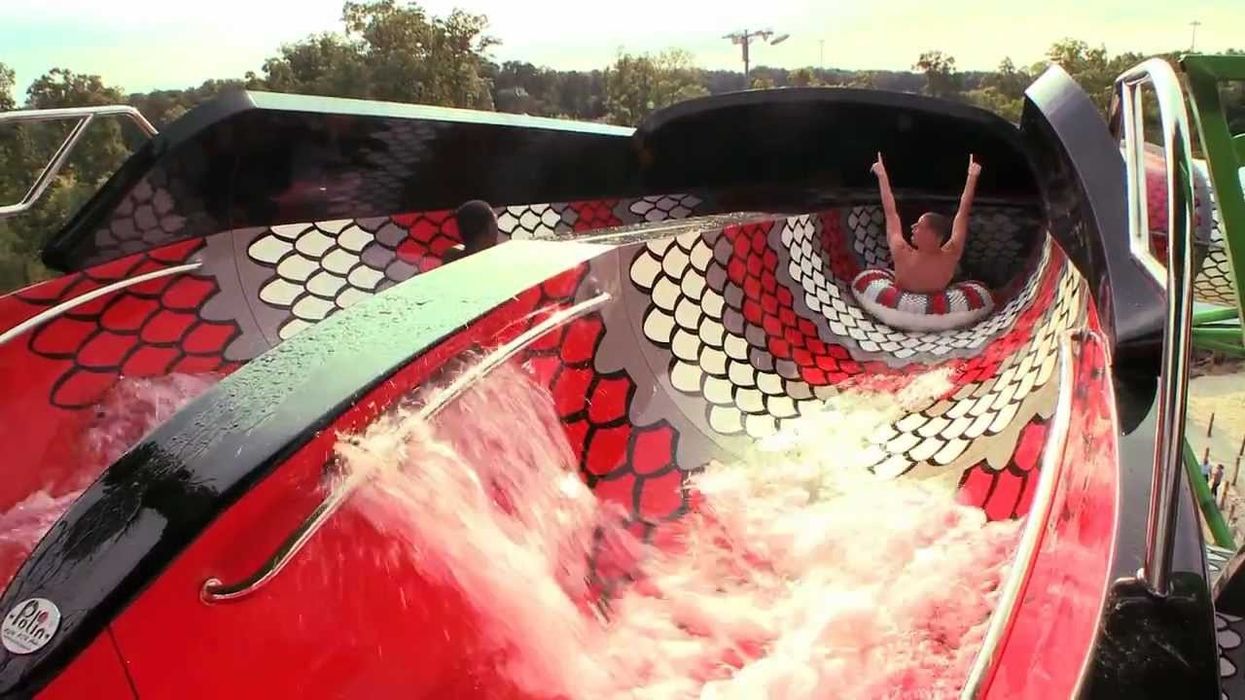 Six Flags Great Adventure Unleashes King Cobra Water Slide