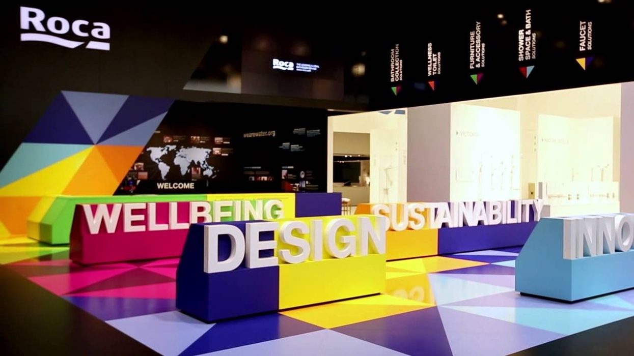 Roca Trade Fair Stand at ISH 2013