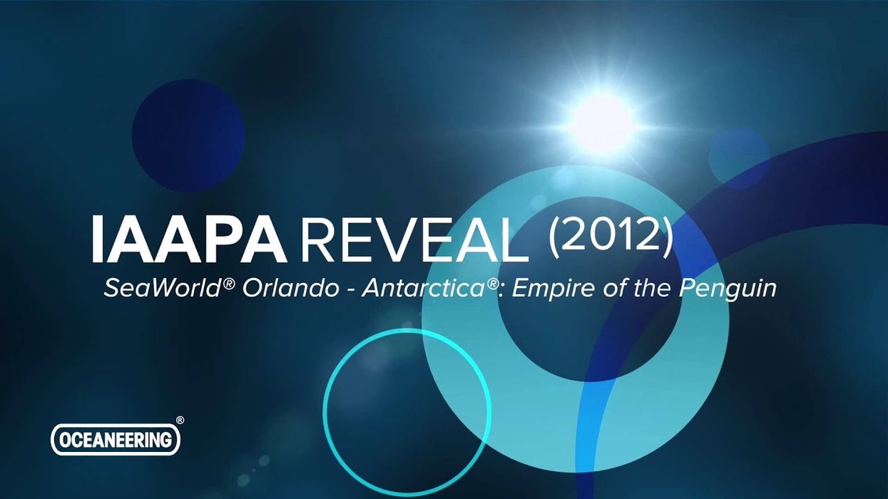 Oceaneering Entertainment Systems: IAAPA 2012 SEAWORLD ANTARCTICA VEHICLE REVEAL