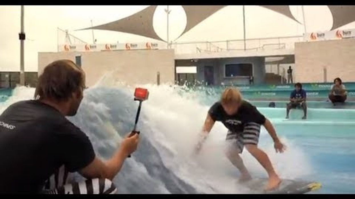Surf Stream Wave Pool and Body Glove Surf Team -Peru
