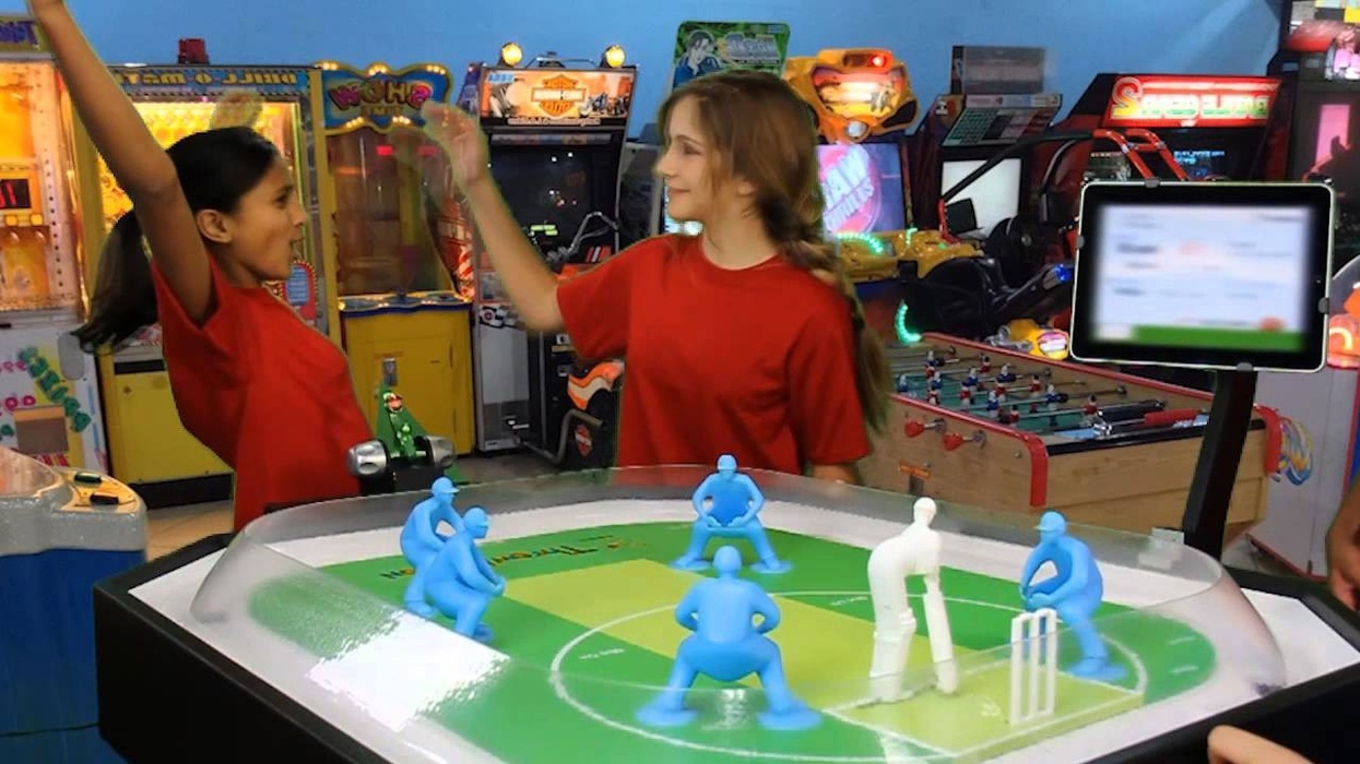 ThrowMotion: Watch Table Cricket in Action