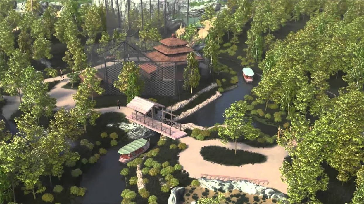 Chester Zoo Islands fly through by dan pearlman