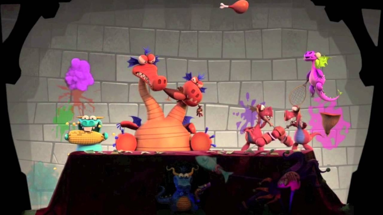 Dragons Wild Shooting - Interactive Dark-Ride (Lotte World)