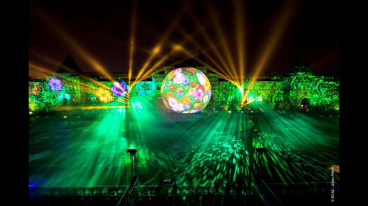 "Circle of Light Festival",  Red Square,  Moscow,  Russia,  2012