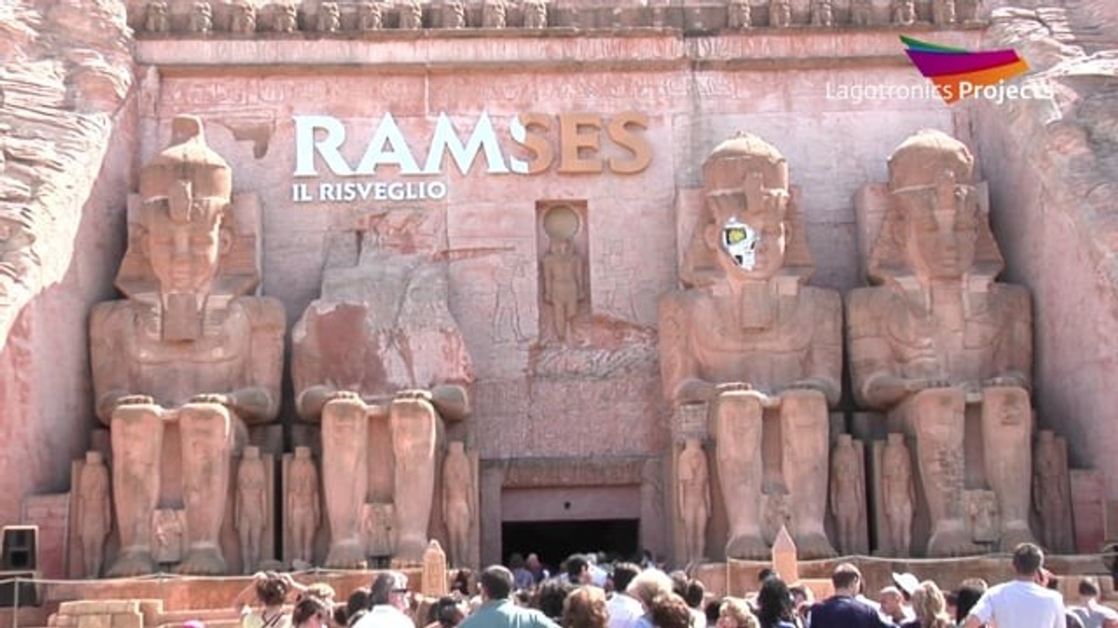 Gardaland Ramses Interactive Darkride