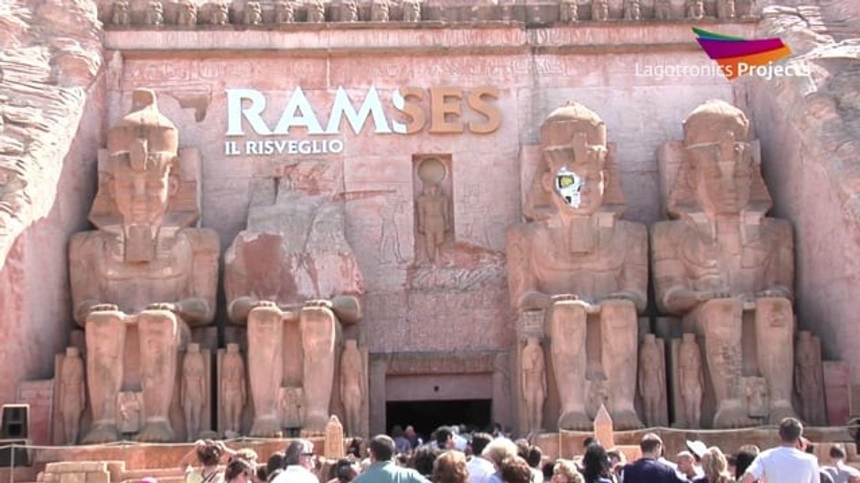 Gardaland Ramses Interactive Darkride