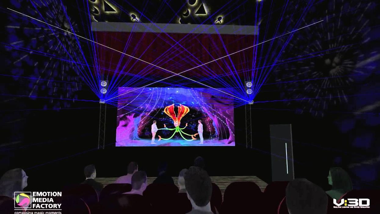 Emotion Media Factory: 3D HoloPort Attraction in Phoenix City Shopping Complex in Chennai, India