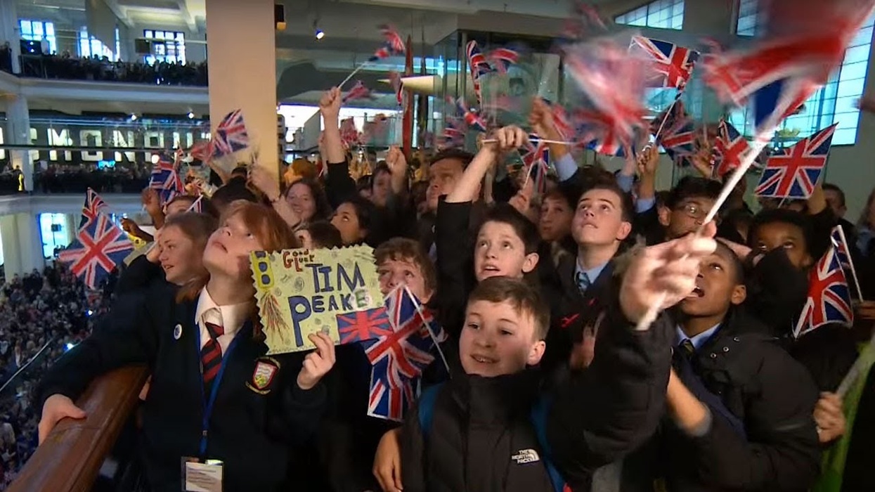 Tim Peake's Principial launch event at the Science Museum