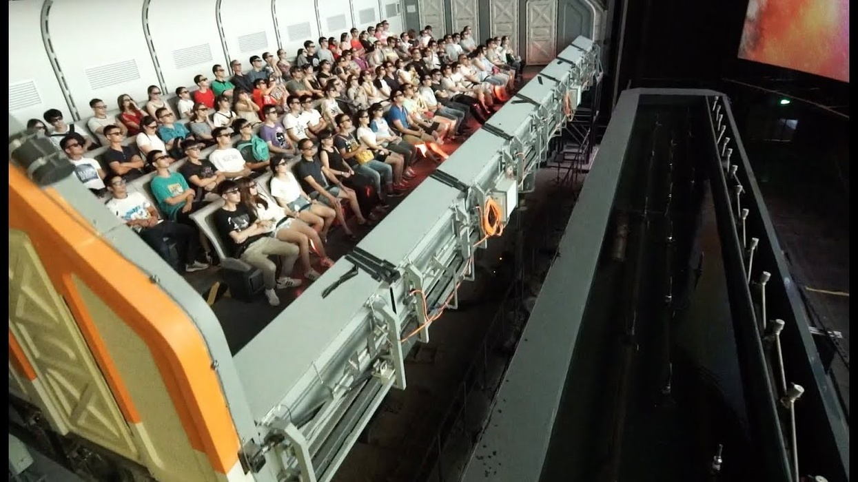 FUNRIDE 96 CCS "Power of Nature" at Wanda Movie Park, China by Simtec