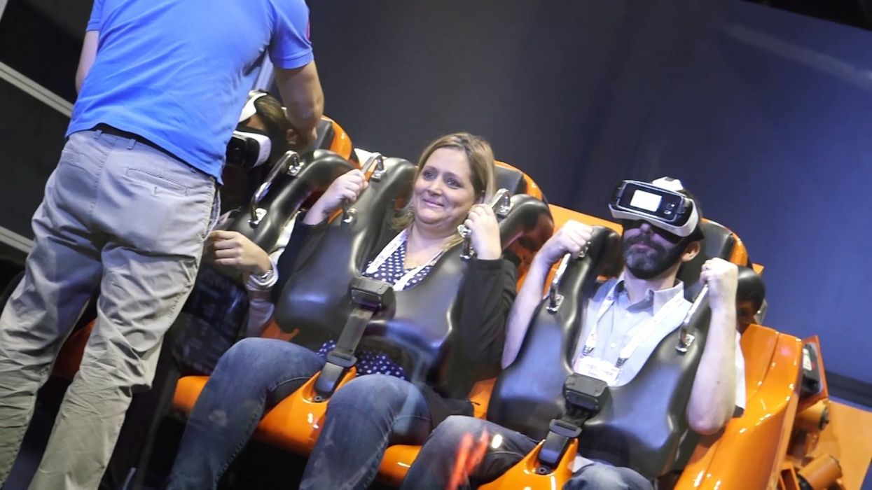 DOF Robotics IAAPA Brass Ring Award