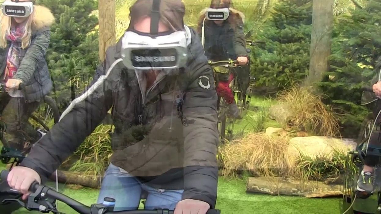 CL Corporation present New VR Mountain Bike Simulators