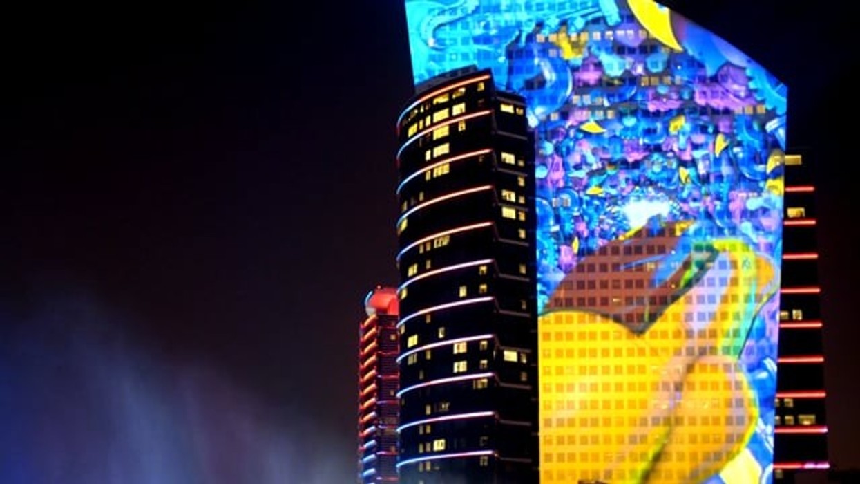 IMAGINE at Dubai Festival City - ‘A Child’s Dream’ by Laservision