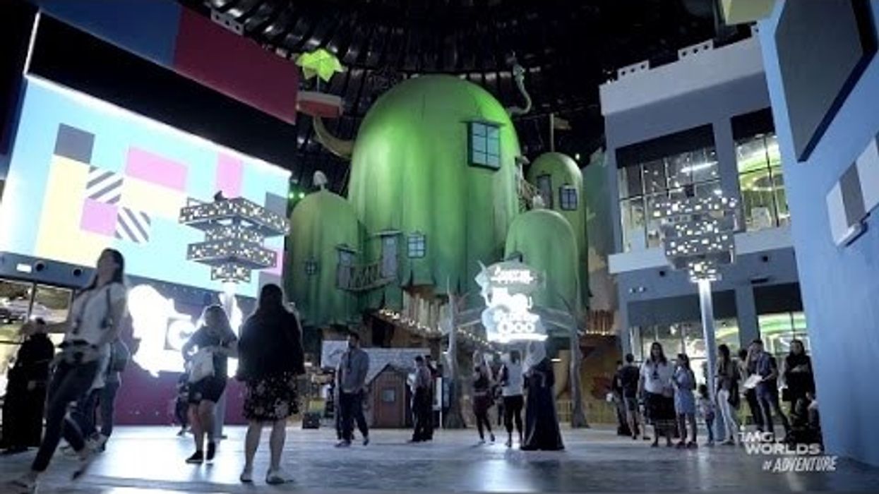 Inside IMG Worlds of Adventure – the world’s largest indoor theme park