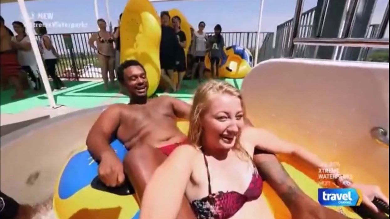 Cartoon Network Amazone Goop Loop on Xtreme Waterparks Travel Channel