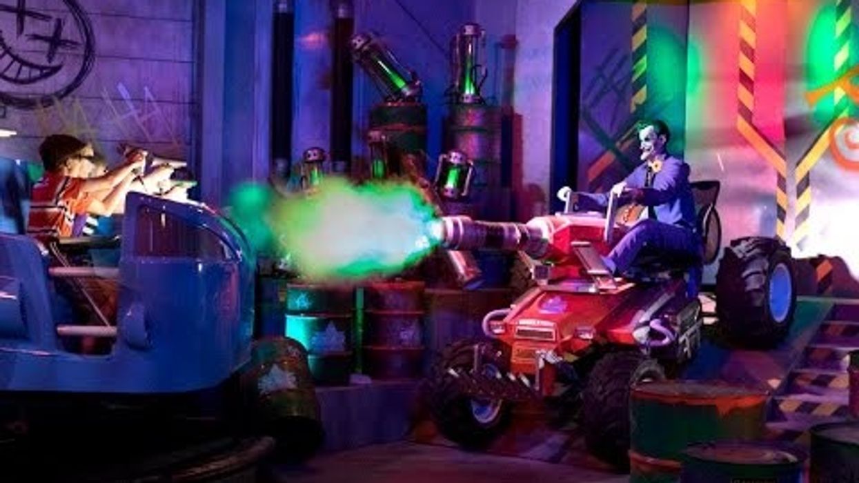 The Making of Justice League: Battle For Metropolis | Sally Dark Rides