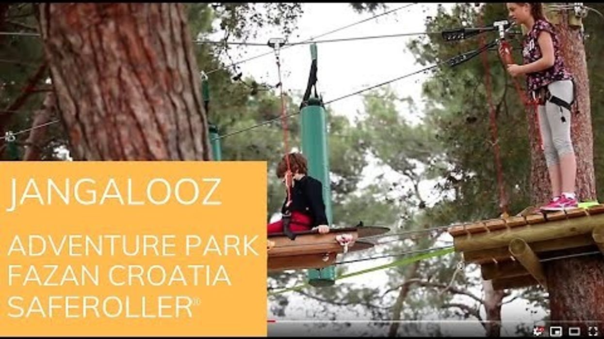 Adventure park Jangalooz in Fažana Camp Bi-Village (Croatia)