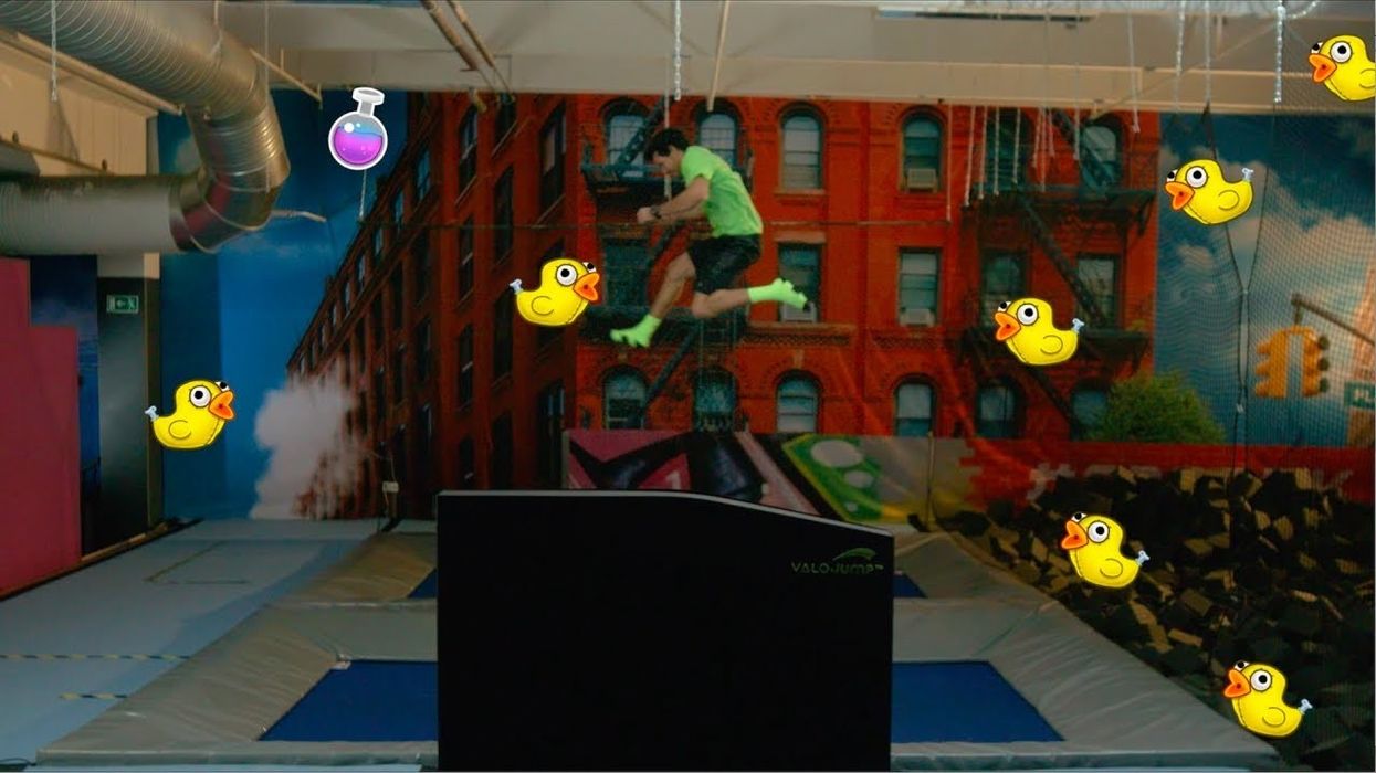 ValoJump – interactive trampoline game platform