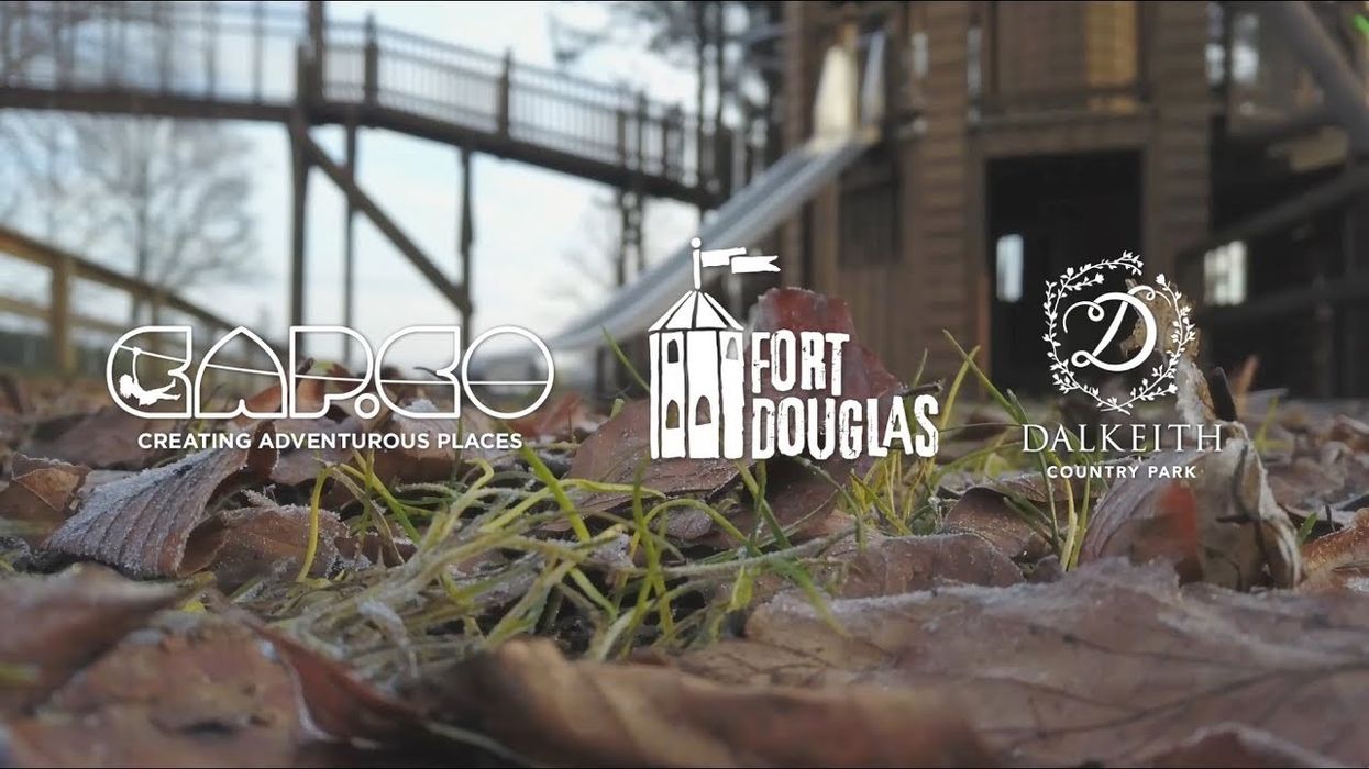 Adventure Play Extension at Fort Douglas, Dalkeith Country Park by CAP.Co