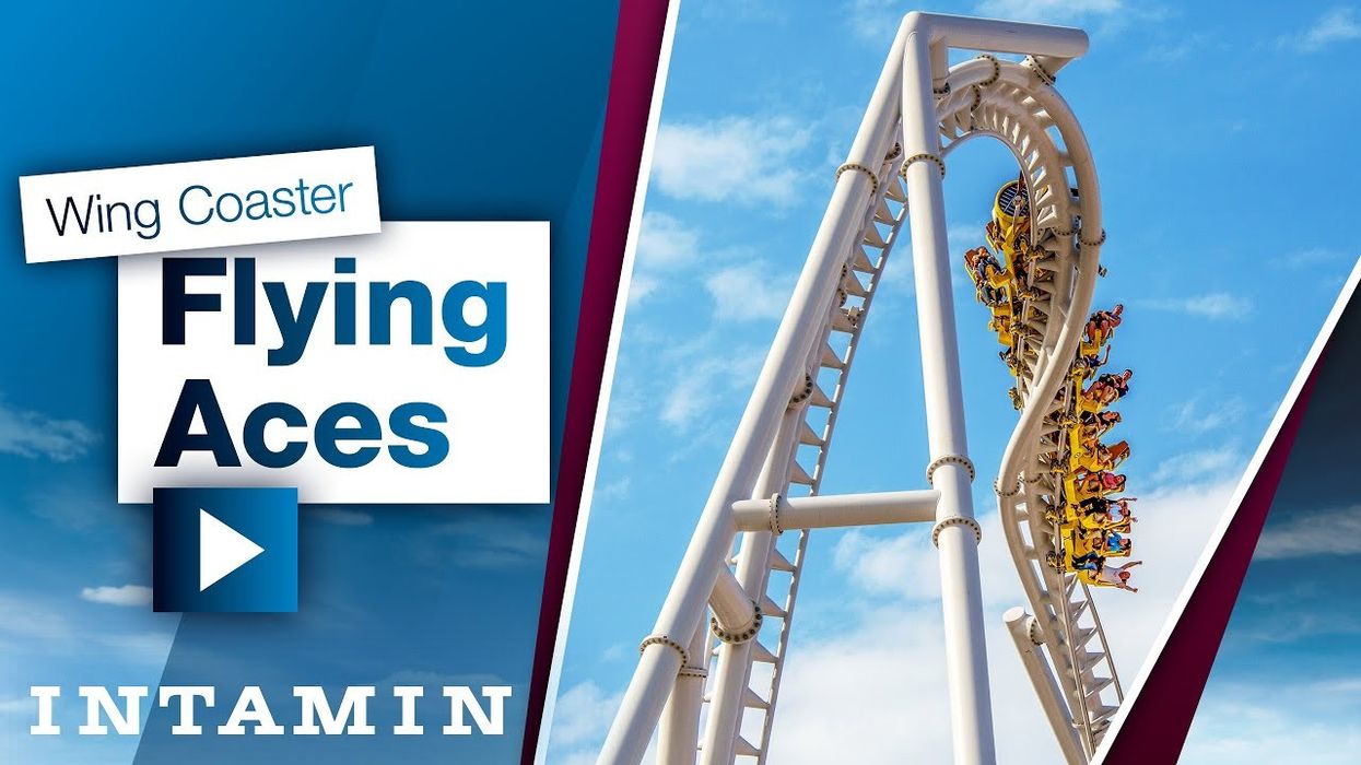 Intamin - Wing Coaster - Flying Aces @ Ferrari World Abu Dhabi