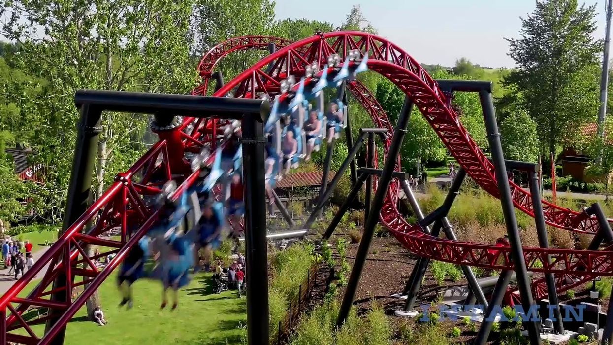 Intamin - Suspended Family Coaster - Drage Kongen @ Djurs Sommerland