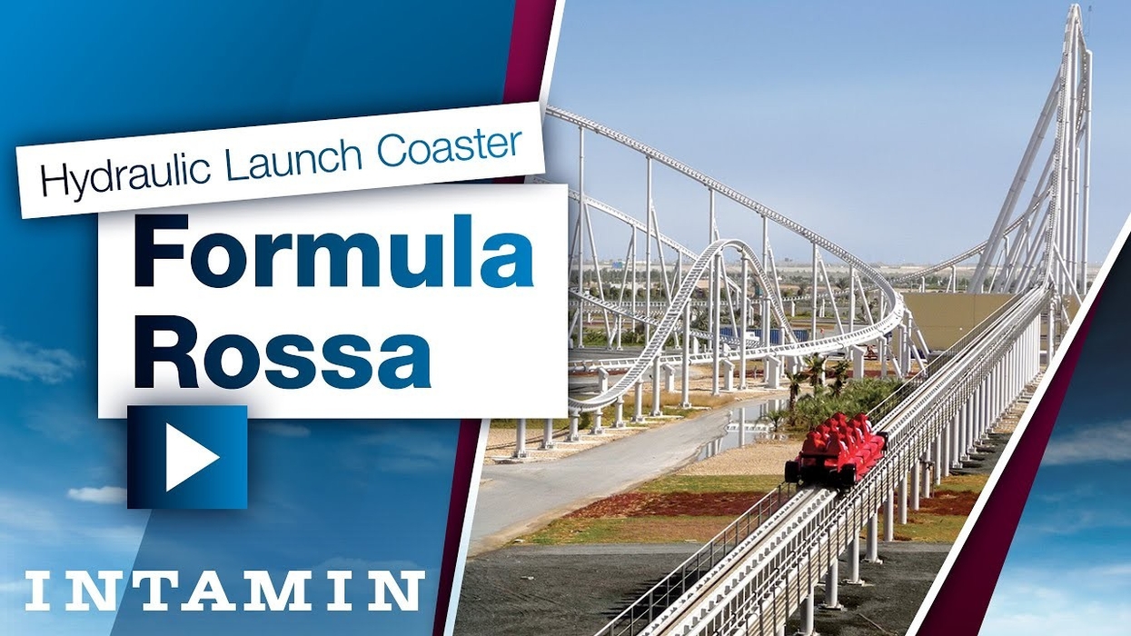 Intamin - Accelerator Coaster - Formula Rossa @ Ferrari World Abu Dhabi