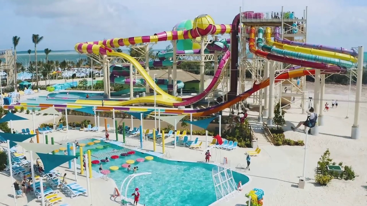 Safari Supplies Thatch for A Perfect Day at CocoCay!