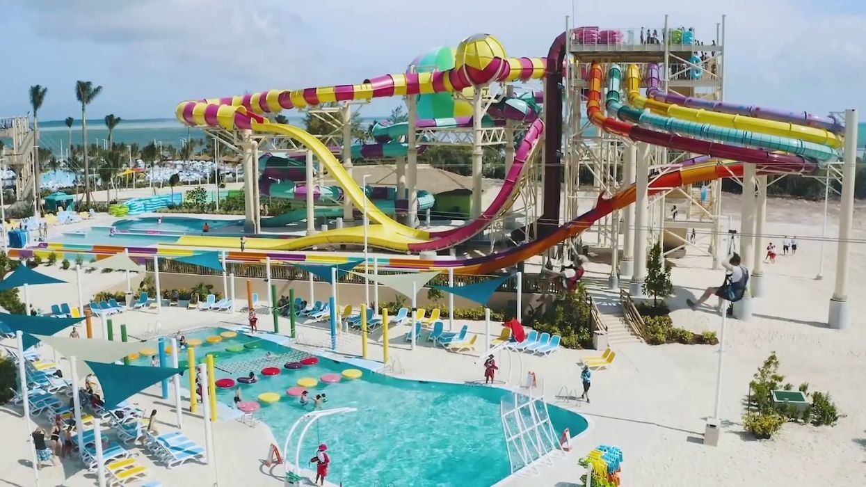 Safari Supplies Thatch for A Perfect Day at CocoCay!