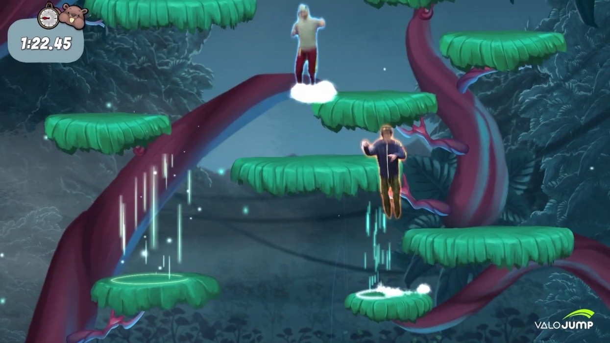 NEW: Skytails Race for ValoJump® – two-player race game for trampolines