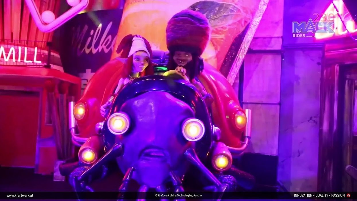 Arthur - The Ride at Europa-Park in Rust (DE) | Kraftwerk LT